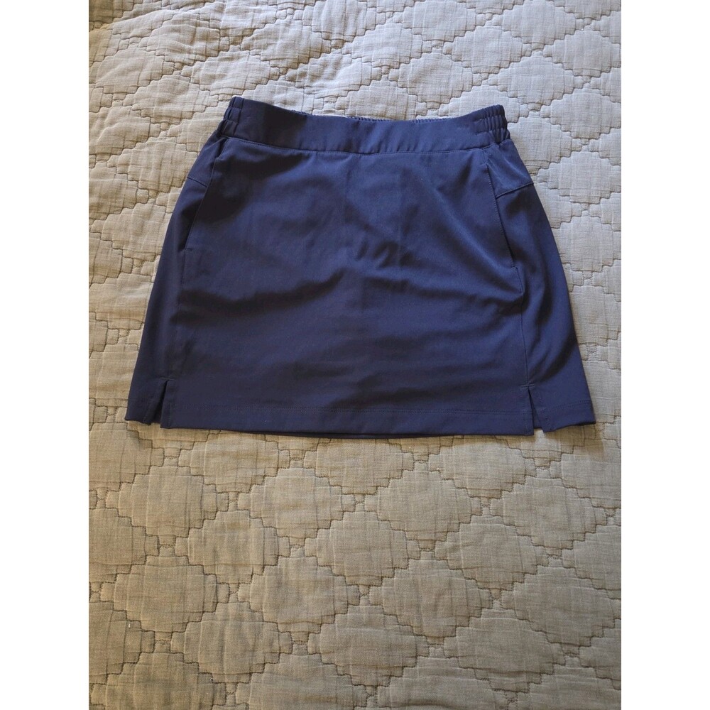 Lady Hagen Women's 16” Perforated Skort for Pickleball golf tennis  Nautical S